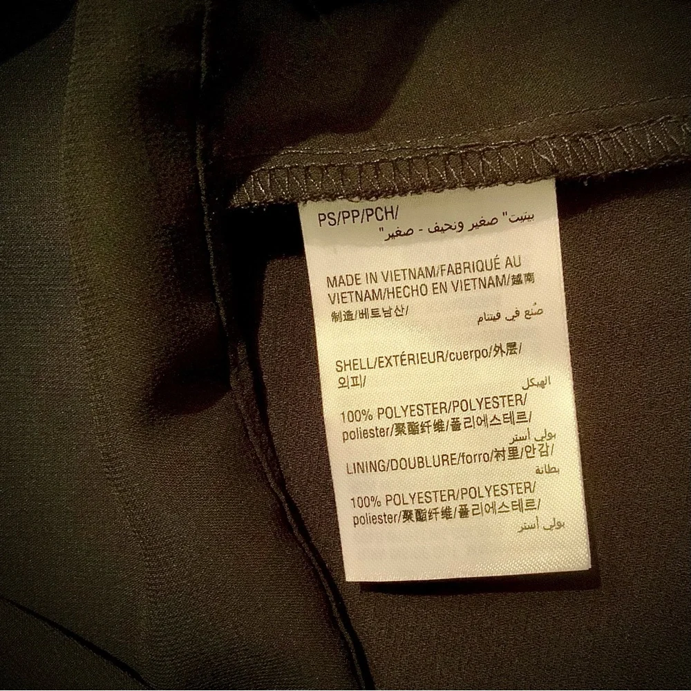 NWT Alfani Black/Gilded Plum Sequin Embellished Top - Picture 10 of 12